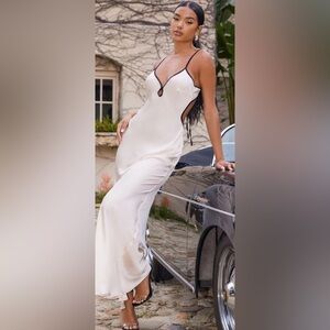 Fashion Nova Satin Maxi Dress - NWT